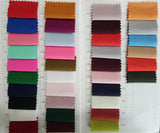 Hellblaues, wadenlanges Brautjungfernkleid mit Wasserfallausschnitt und Trägern BD113