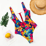 Maillot de bain sexy One Piece Body Push Up Monokini Halter Cross