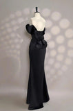 Robe de bal corset rose clair à épaules dénudées, robe de soirée PSK677
