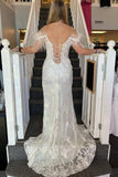 Mermaid Appliques Split Pink Prom Dress with Feathers PSK498