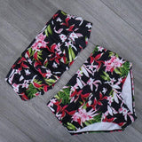 High Waist Bathing Suit Plus Size Swimwear Push Up Bikini Set Vintage - Pgmdress