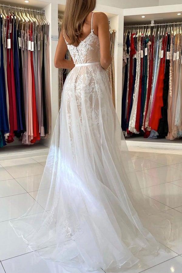 Mermaid Sweetheart Lace Blue Tulle Long Prom Dress Formal Dress PSK262 - Pgmdress