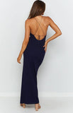Slip Formal Dress Sparkly Satin Cross Back Prom Evening Dresses PSK241 - Pgmdress