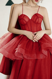 Straps Mint Sage Green A-line Spring Formal Prom Gown PSK338 - Pgmdress