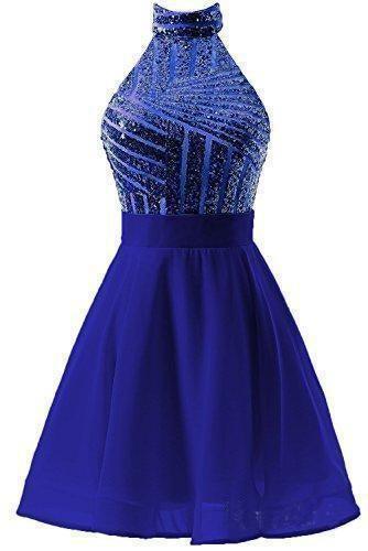 open lace back dress Chic Black Cap Sleeve Mother of Bride Dress Chiffon Short Wedding Party Gowns main image 1