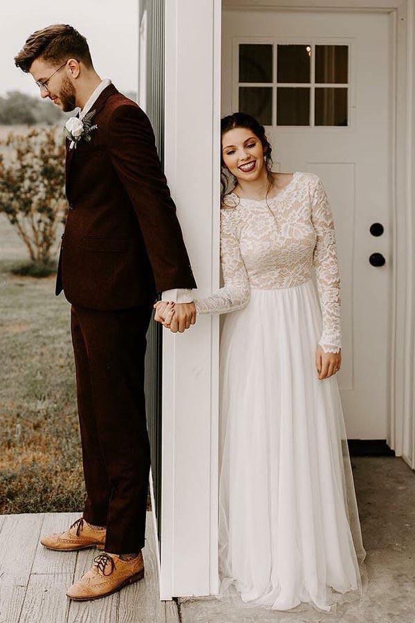 chinese dress ladies Long Sleeve Lace Maxi Dress