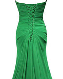 A-line Sweetheart Floor Length Chiffon Bridesmaid Dresses BD021 - Pgmdress