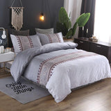 Bedding Set Bohemian Floral Printed Duvet Cover Sets Bed Linens Quilt Covers Single Queen King Size