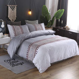 Ensemble de literie Ensembles de housse de couette imprimé floral bohème Linge de lit Housses de couette Single Queen King Size
