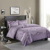 Ensemble de literie Jacquard classique housse de couette rouge solide Simple King Size couette linge de lit simple reine couette couvre pas de drap de lit