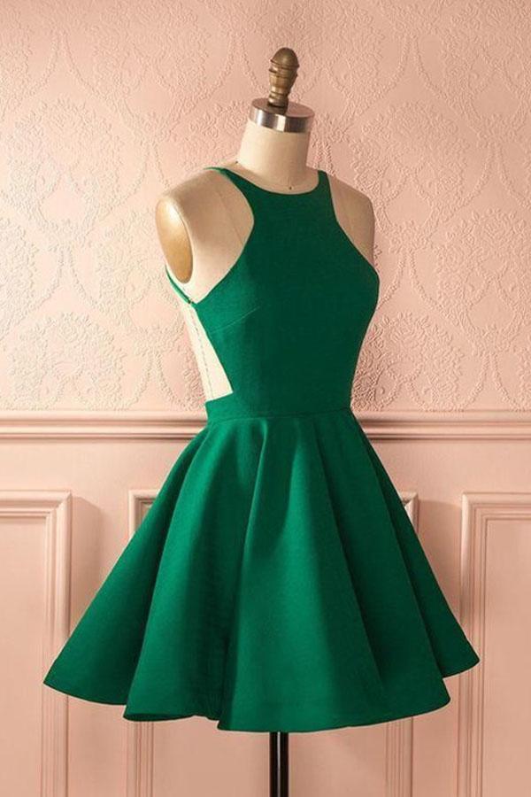 Cute Hot Pink Backless Short Homecoming Dress Party Dress US16 / Hunter Green Cute Hot Pink Backless Short Homecoming Dress Party Dress US16 / Hunter Green