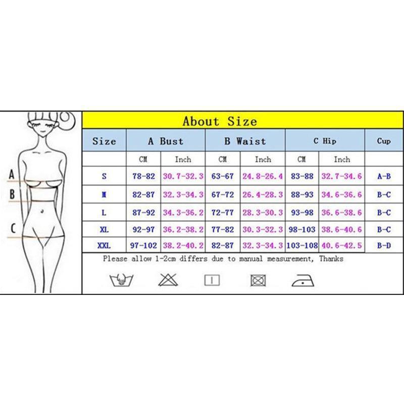 Large Size 2019 Sexy One Piece Swimsuit Female Women Vintage Swimwear - Pgmdress