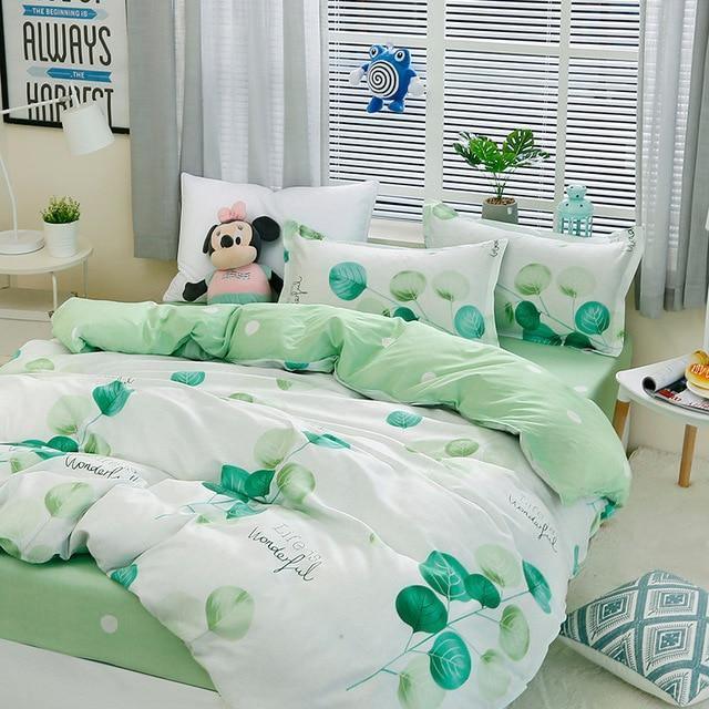 Simple Bedding Set With Pillowcase Duvet Cover Sets Bed Linen