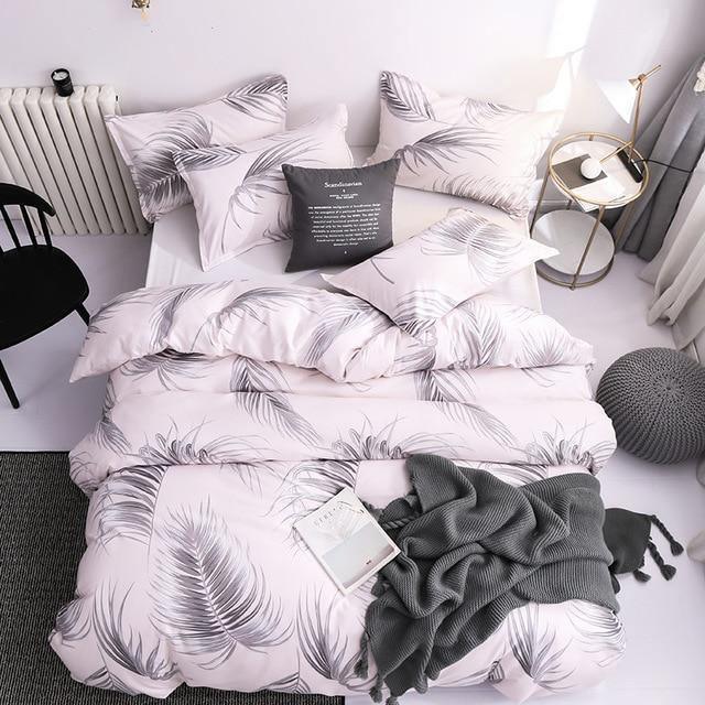 Simple Duvet Cover Sets King Size Bedding Set Unicorn Plaid Quilt Cove Pgmdress