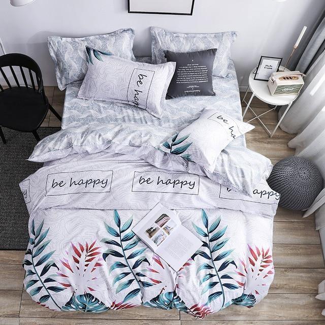 Simple Duvet Cover Sets King Size Bedding Set Unicorn Plaid Quilt Cove Pgmdress