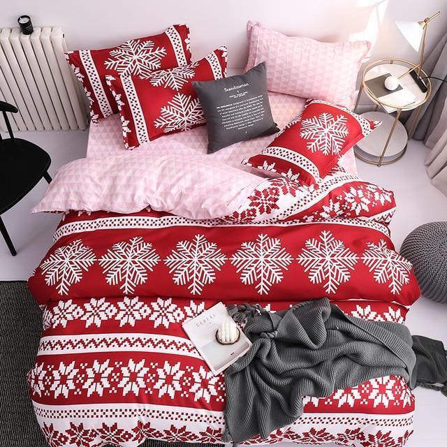 Simple Duvet Cover Sets King Size Bedding Set Unicorn Plaid Quilt Cover Bed Sheet Single Double Queen Nordic Bed Linens - Pgmdress