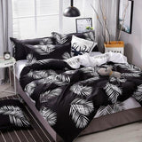 Simple Heart Duvet Cover Sets King Size Bedding Set Floral Star Quilt Cover No Bed Sheet Single Double Queen Nordic Bed Linens - Pgmdress