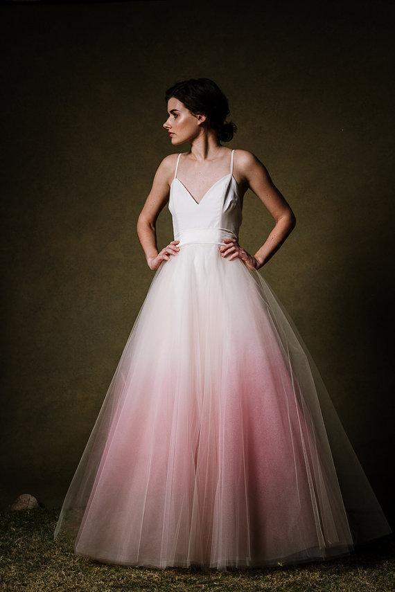 Spaghetti Straps A-line Tulle Floor-length Long Prom/Formal Dress PG837 - Pgmdress