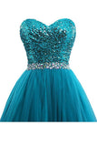 Tulle Sequin Ball Gown Prom Dresses Evening Gown PG254 - Pgmdress