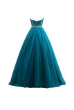 Tulle Sequin Ball Gown Prom Dresses Evening Gown PG254 - Pgmdress
