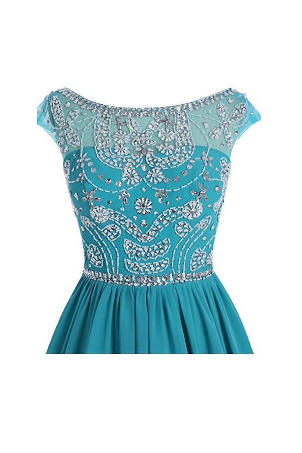 V-back Chiffon Short Prom Homecoming Dresses PG052 - Pgmdress