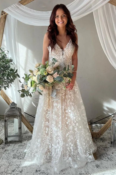 db studio sequin floral a line spaghetti strap wedding dress David's Bridal | Dresses | Davids Bridal Sequin Floral Aline Spaghetti  Strap Wedding Dress Size