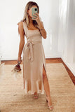 Amazing Spaghetti Straps Neckline A-line Bridesmaid Dresses  BD100-Pgmdress