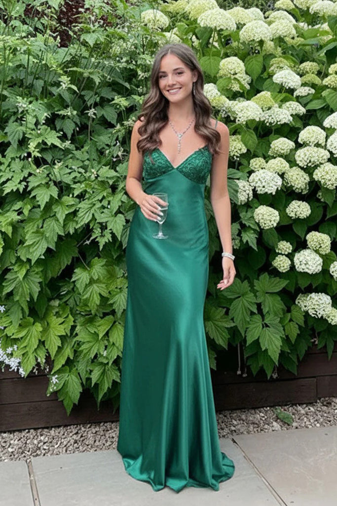Elegant V-neck Spaghetti Memriad Blue Long Prom Dress PSK714 Pgmdress Elegant V-neck Spaghetti Memriad Blue Long Prom Dress PSK714 Pgmdress