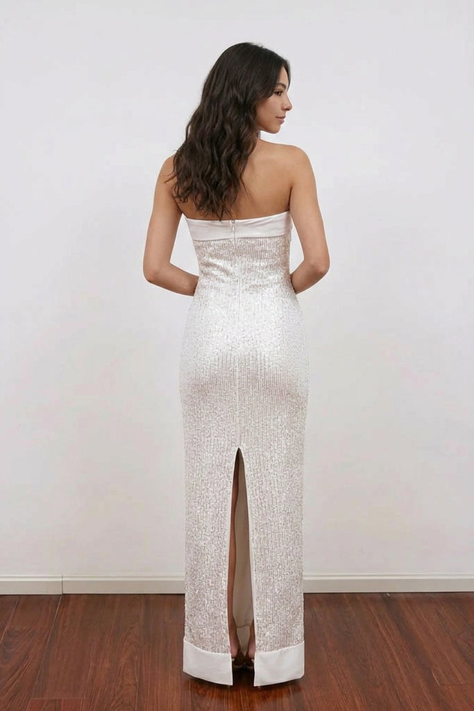 Glitter Fitted Sleeveless Sequin Mint Green Prom Dress Party Dress-Pgmdress