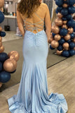 Mermaid Orange Tight Long Prom Dress Formal Gown PSK541-Pgmdress