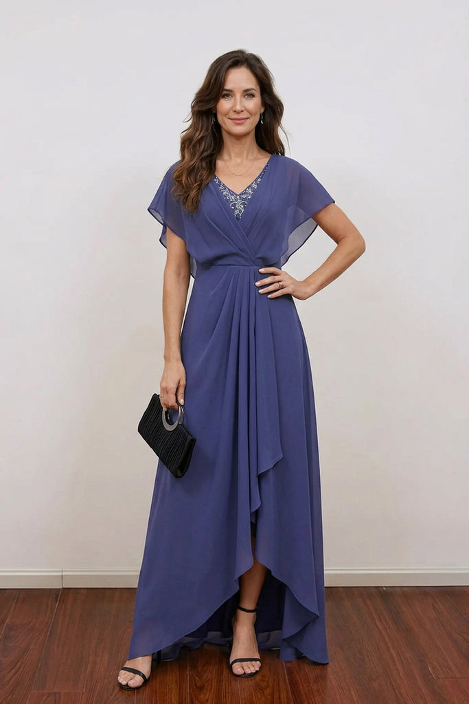 classic elegant mother of the bride dresses Amazon.com: SESSRYMNIR Women's A-Line Mother of The Bride Dress Vintage Elegant Wedding Guest Dress V Neck Tea Length Formal Party Dresses Black 2 : Clothing, Shoes & Jewelry