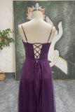Spaghetti Straps 90S Vintage Light Blue Prom Dress Party Dress-Pgmdress
