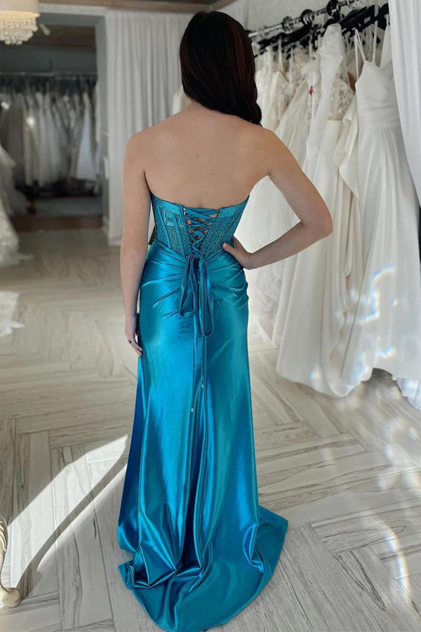 Rhinestone Strapless Sheath Green Prom Dress Formal Dress PSK559 US16 / Pink Rhinestone Strapless Sheath Green Prom Dress Formal Dress PSK559 US16 / Pink