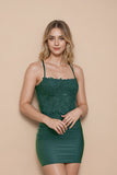 Unique Spaghetti Straps Scoop Mini Homecoming Graduation Dress PD477-Pgmdress