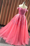 Ball Gown Sweetheart Cap Sleeve Lace Appliques Prom Dress PSK054 - Pgmdress