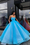 Organza Ball Gowns Prom Dresses Sweetheart Evening Dresses PG709 - Pgmdress