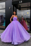 Organza Ball Gowns Prom Dresses Sweetheart Evening Dresses PG709 - Pgmdress