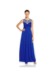 A-line Royal Blue Beading Long Prom Dress Evening Dress PG270 - Pgmdress