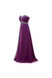 A-line Sweetheart Chiffon Long Prom Dresses Evening Dresses PG249 - Pgmdress
