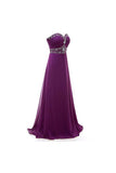 A-line Sweetheart Chiffon Long Prom Dresses Evening Dresses PG249 - Pgmdress