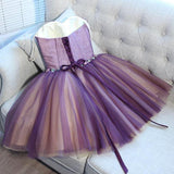 A-line Sweetheart Tulle Pretty Homecoming Dresses Mini Prom Dress PD391 - Pgmdress