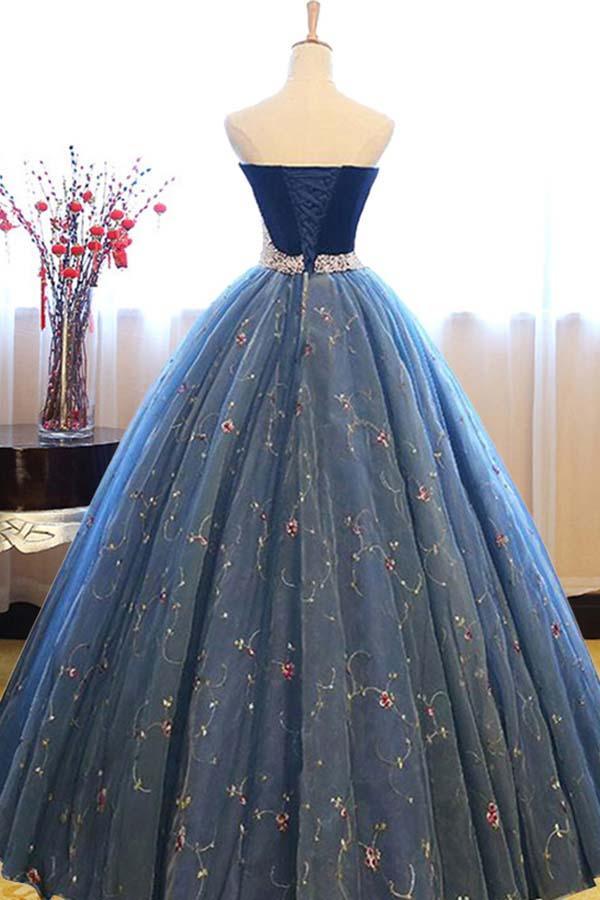 Ball Gown Accessories For Navy Blue Dress Princess Navy Quinceanera Dresses Long Sleeve Gold Appliques Ball Ball Gown Accessories For Navy Blue Dress Princess Navy Quinceanera Dresses Long Sleeve Gold Appliques Ball