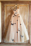 Beautiful Butterfly Wedding Dresses Sweetheart Ruffles Bridal Gown WD429 - Pgmdress