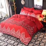 Bohemia Bedding Set 2/3pcs Luxury Lace Duvet Sets Comforter Quilt Cover Covers Single Double Queen King Size No Bed Sheet - Pgmdress