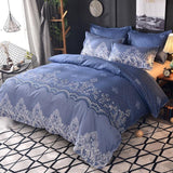 Bohemia Bedding Set 2/3pcs Luxury Lace Duvet Sets Comforter Quilt Cover Covers Single Double Queen King Size No Bed Sheet - Pgmdress