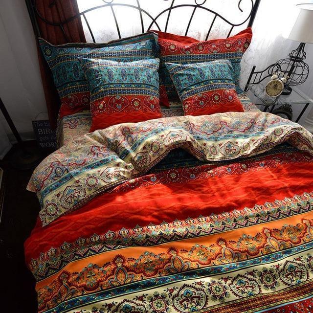 Bohemian 3d Comforter Bedding Sets Mandala Duvet Cover Set Winter Bedsheet - Pgmdress
