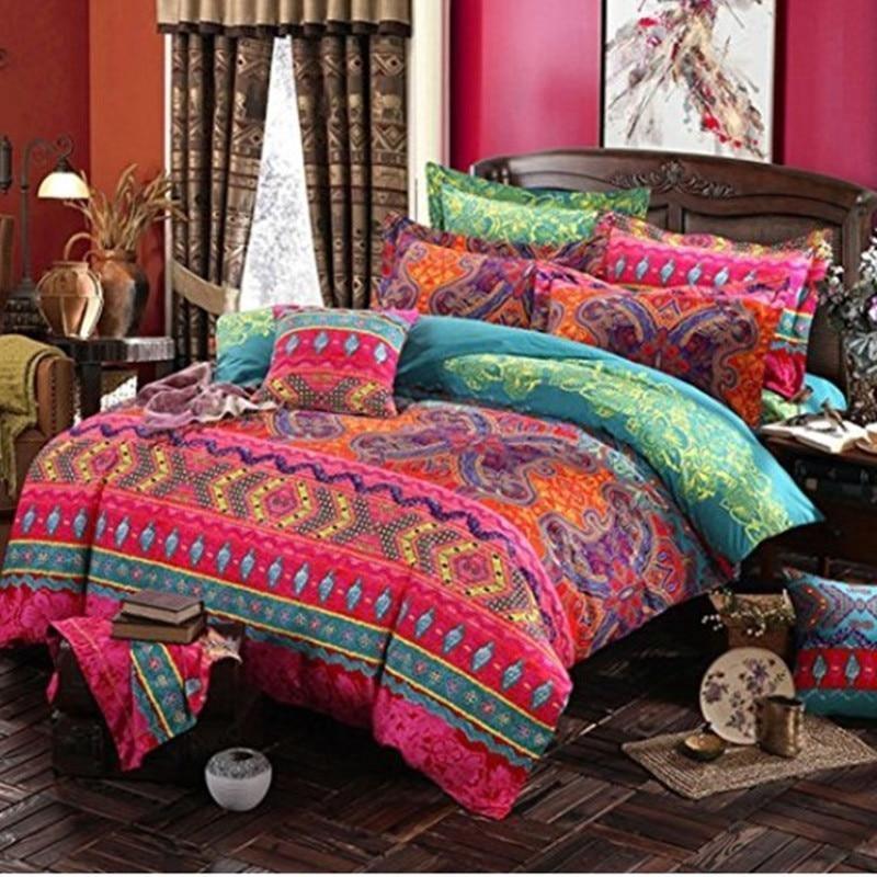 Bohemian 3d Comforter Bedding Sets Mandala Duvet Cover Set Winter Bedsheet - Pgmdress