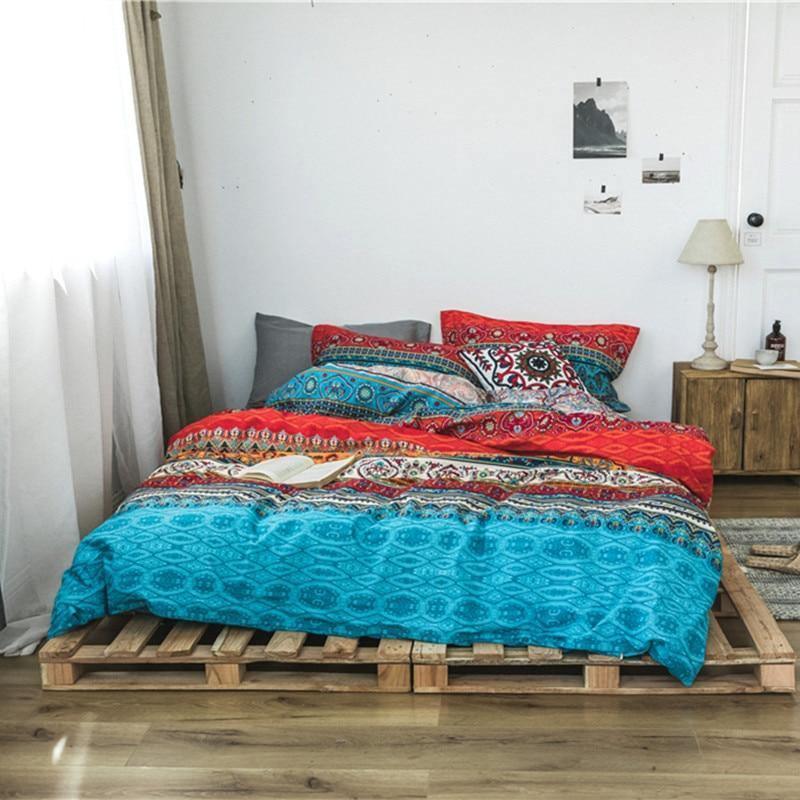 Bohemian 3d Comforter Bedding Set Duvet Cover Pillowcase Bed Linen