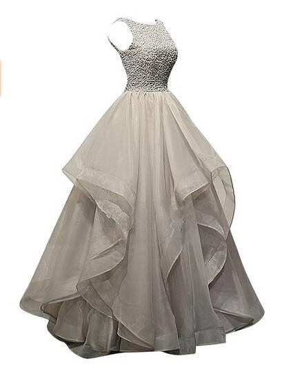 Charming Burgundy A-Line Prom Dress Evening Dress PG 218 - Pgmdress