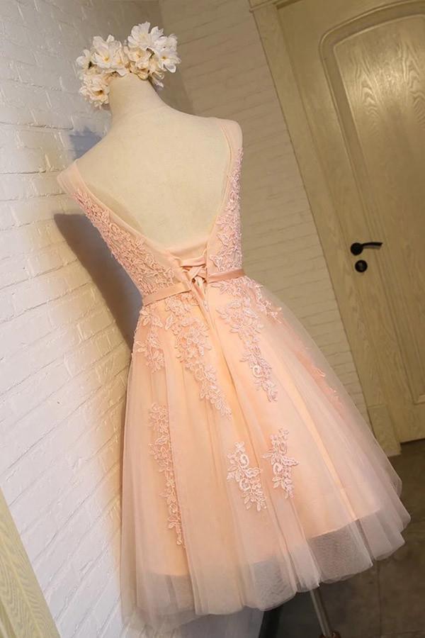 Charming Tulle Cute Homecoming Dress Short Prom Dress PG131 - Pgmdress